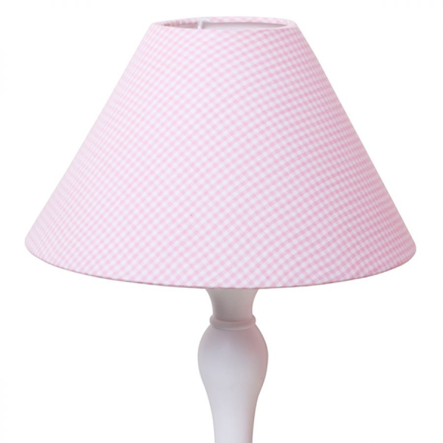 Childrens Lampshade Pink Gingham with regard to measurements 900 X 900