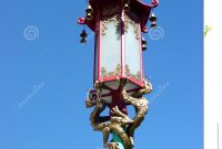 Chinese Lantern Lamppost Stock Photo Image Of Dragon Post 85300 throughout size 1065 X 1300