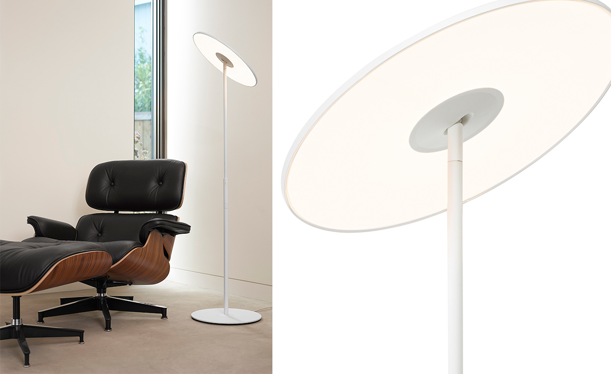 Circa Led Floor Lamp Hivemodern within size 1200 X 736