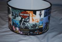 Collectible Harley Davidson Lamp Shade Harley Davidson Forums regarding sizing 1364 X 913