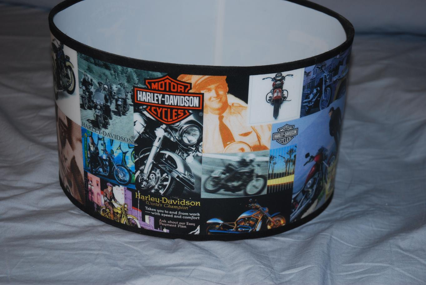 Collectible Harley Davidson Lamp Shade Harley Davidson Forums regarding sizing 1364 X 913