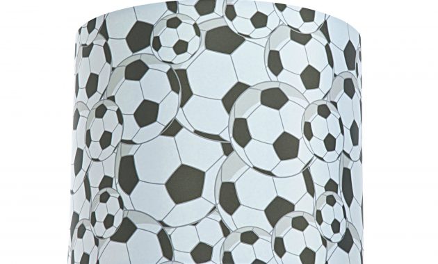 Colours Black White Football Light Shade D250mm Football with dimensions 2700 X 2700