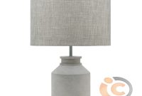 Cougar Lighting Macey Concrete Table Lamp Ic Lighting with proportions 1000 X 1000