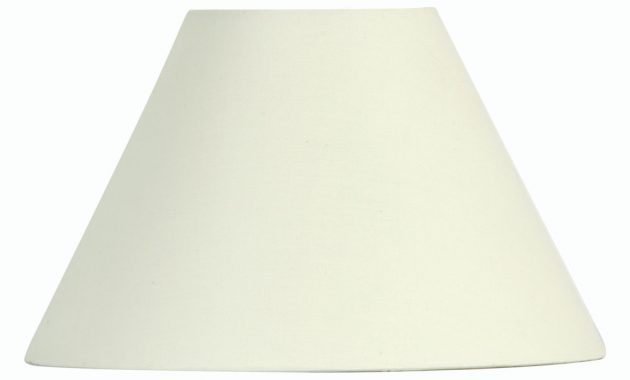 Cream Cotton Coolie Lamp Shade 12 Inch S501 12cr Oaks Lighting inside sizing 1000 X 1000