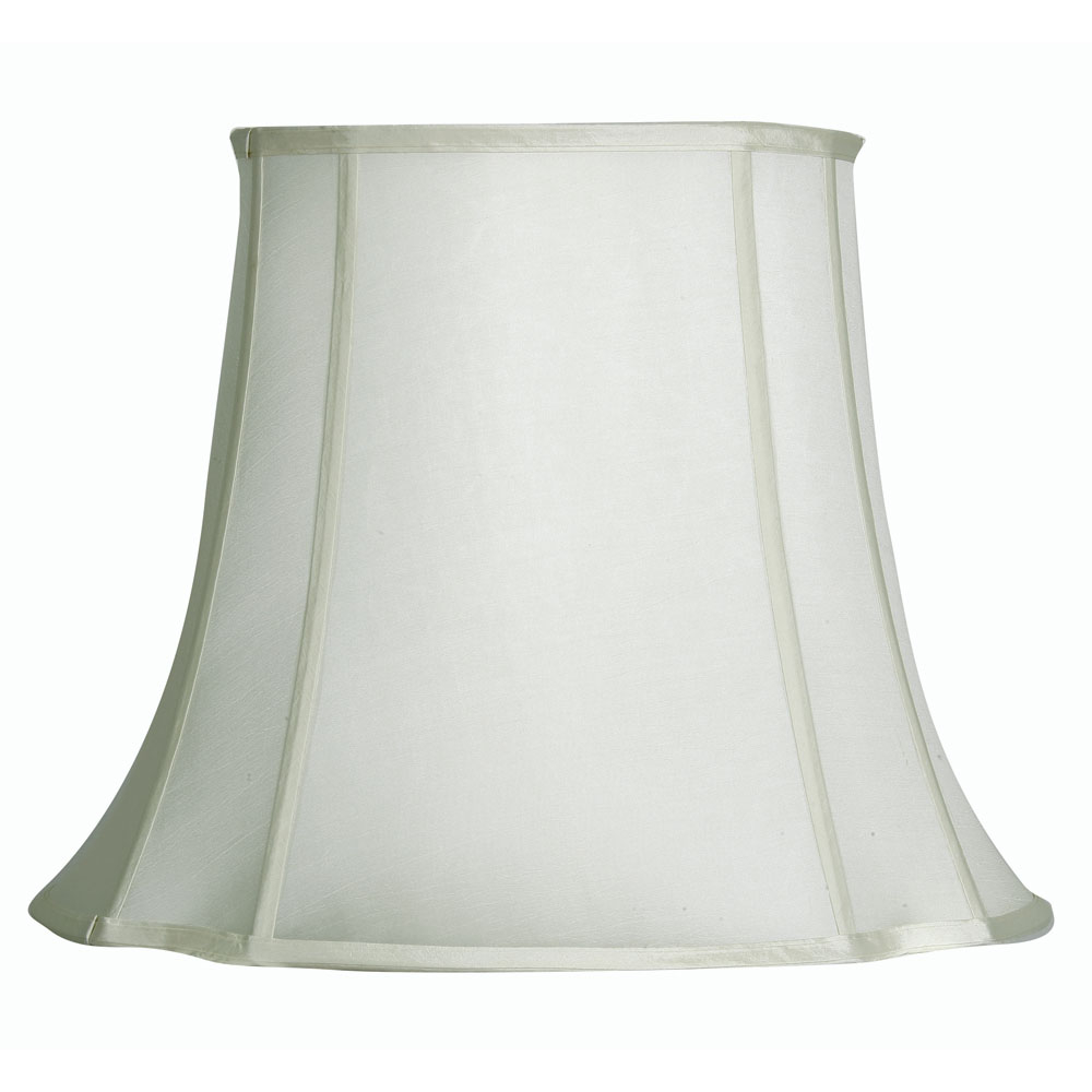 Cream Faux Silk Oval Lamp Shade 21 Inch Oaks711 21iv Oaks Lighting regarding proportions 1000 X 1000