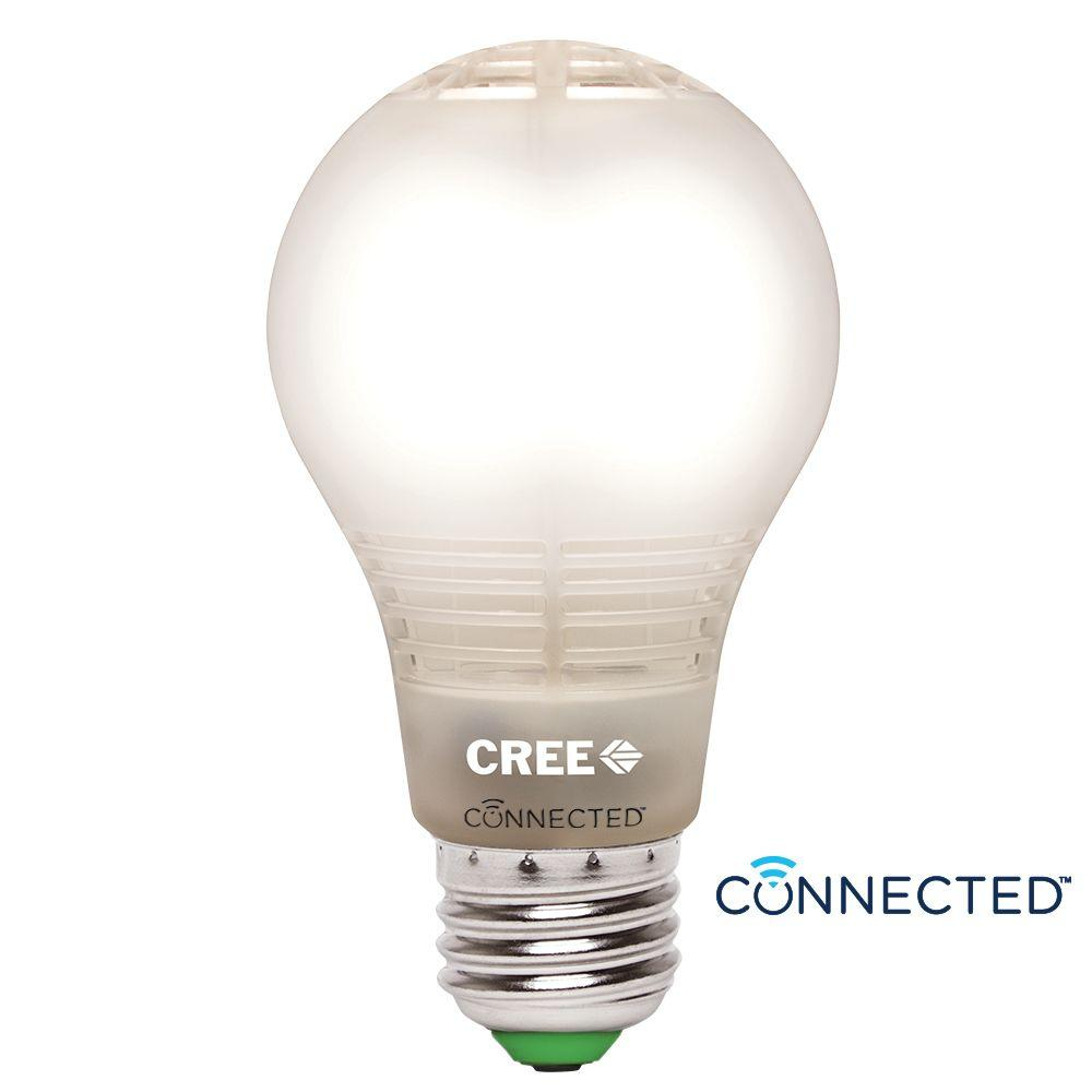 Cree Connected 60w Equivalent Soft White A19 Dimmable Led Light Bulb regarding proportions 1000 X 1000