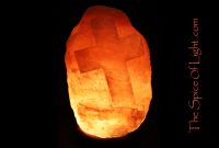 Cross Medium Himalayan Salt Lamp The Spice Of Light intended for sizing 1800 X 1200