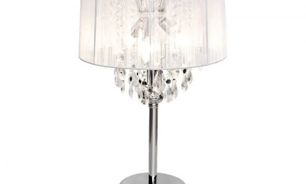 Crystal Chandelier Table Lamp Made With Love Designs Ltd inside sizing 900 X 899