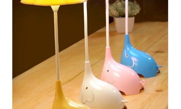 Cute Elephant Childrens Night Lights Flexible Angles Desk Lamp regarding sizing 1005 X 1000