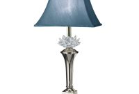 Dale Tiffany 30 In Polished Nickel Paseo Crystal Table Lamp With with regard to size 1000 X 1000