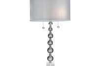 Dale Tiffany 31 In Satin Nickel Optic Crystal Table Lamp With within sizing 1000 X 1000