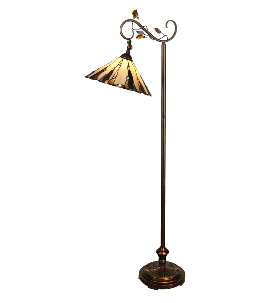 Dale Tiffany Tf90263 Tiffany Downbridge Floor Lamp Lamps regarding measurements 934 X 1015