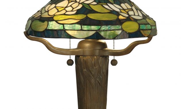 Dale Tiffany Tt10032 Water Lily 20 Inch High Table Lamp Capitol throughout measurements 1875 X 2250