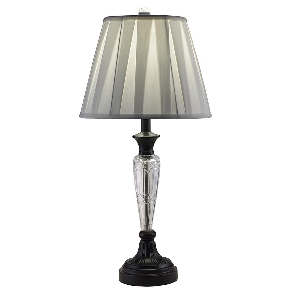 Dale Tiffany Vena 27 12 In Oil Rubbed Bronze Crystal Table Lamp throughout measurements 1000 X 1000