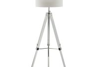 Dar Lighting Easel Tripod Floor Lamp Base Only White Gloss Eas492 regarding sizing 1200 X 1200