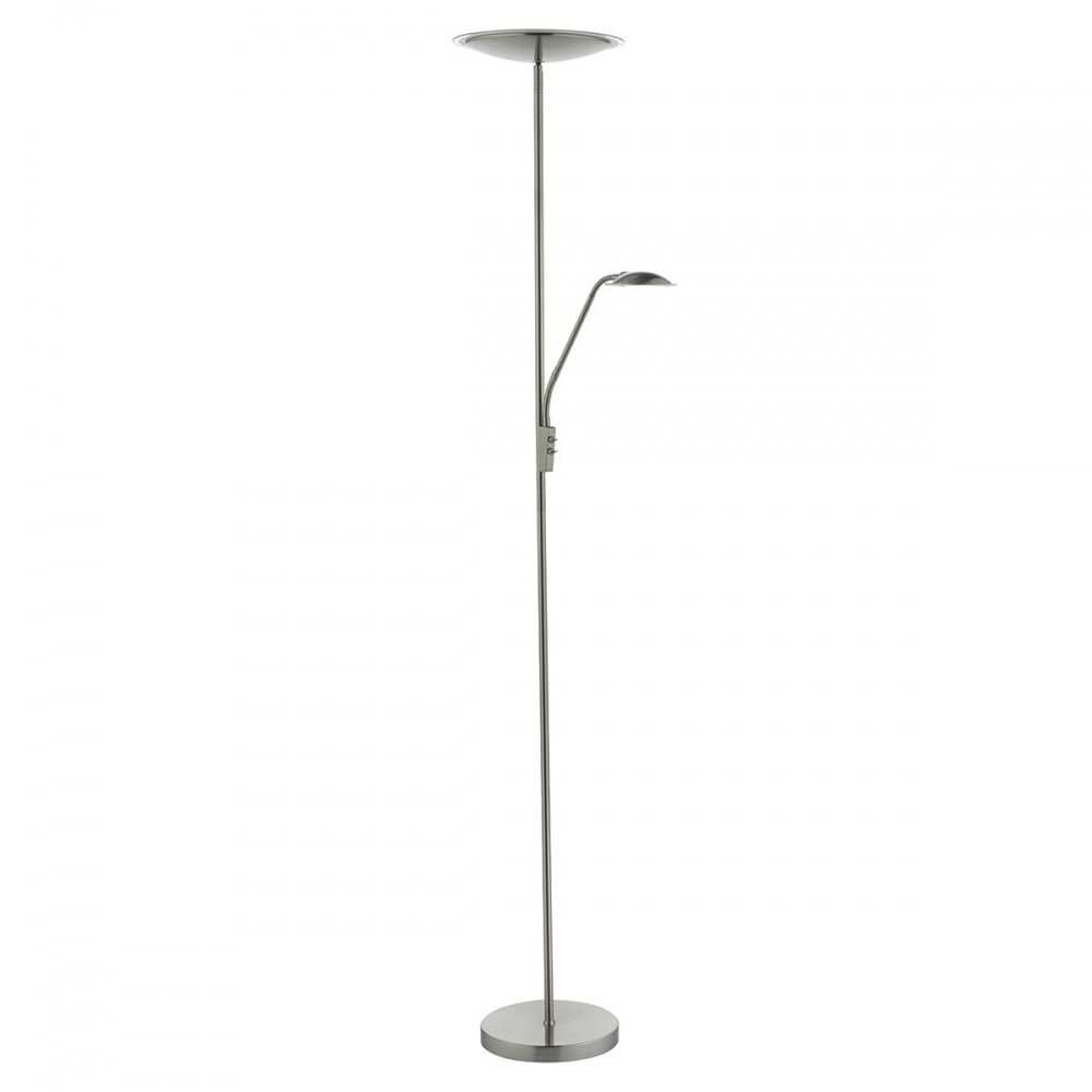 Dar Lighting Utah 2 Light Led Light Mother And Child Floor Lamp In with size 1000 X 1000