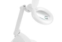 Daylight Naturalight 35 In White Table Magnifying Lamp Un1040 throughout size 1000 X 1000