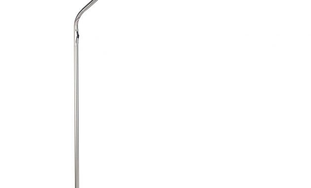 Daylight Slimline Led Floor Lamp Chrome with dimensions 1320 X 1320