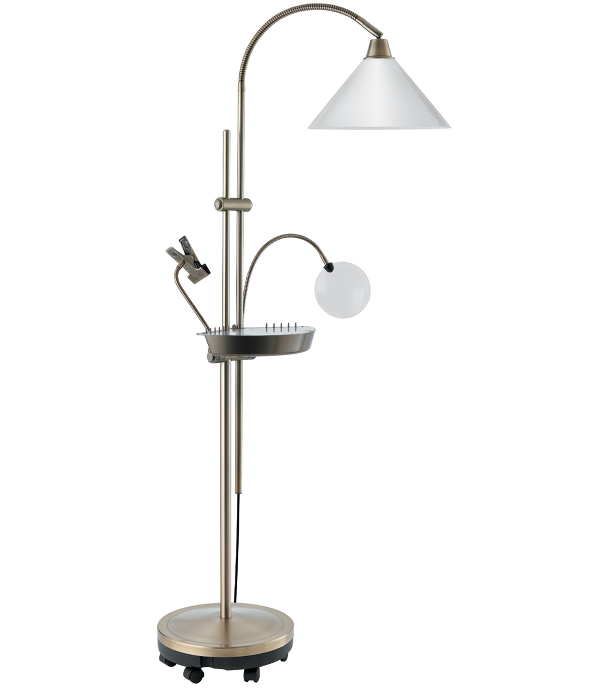 Daylight Ultimate Floorstanding Lamp Brass Joann in proportions 1200 X 1360