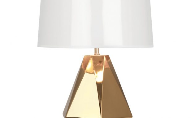 Delta Gold Table Lamp From Robert Abbeyylighting Design for size 1000 X 1000