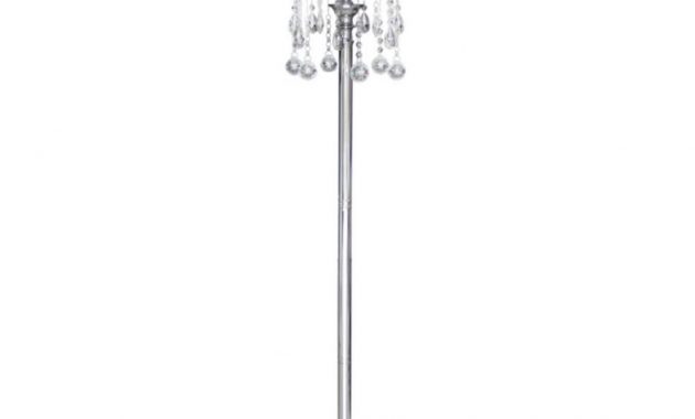 Delux Crystal Droplet Floor Lamp Tj Hughes intended for sizing 1000 X 1000