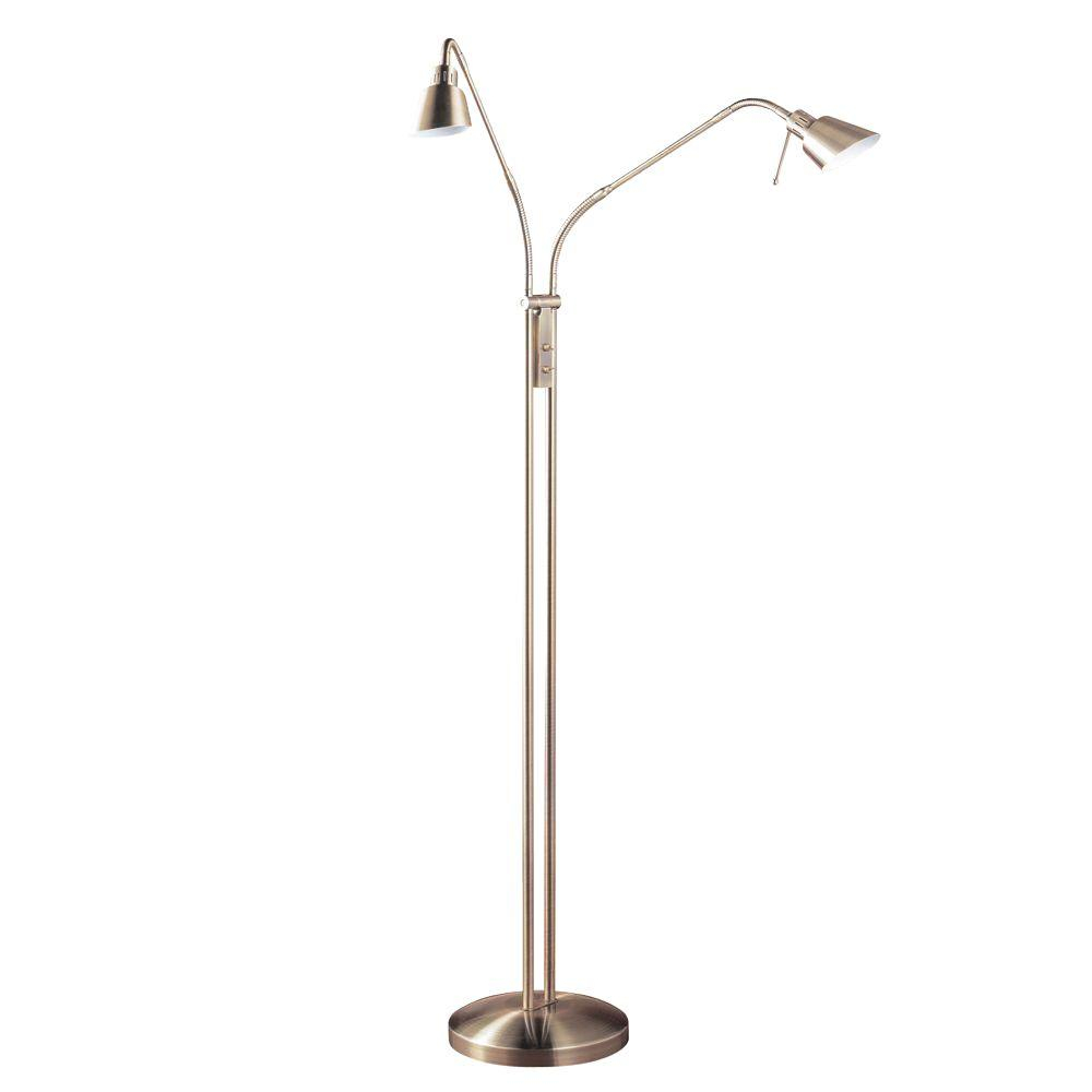 Designers Choice Collection 55 In 2 Light Antique Brass Halogen for proportions 1000 X 1000
