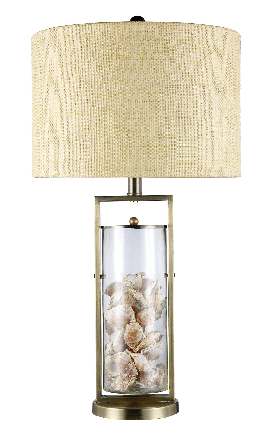 Dimond D1978 Millisle Seashells Table Lamp for measurements 1132 X 1800