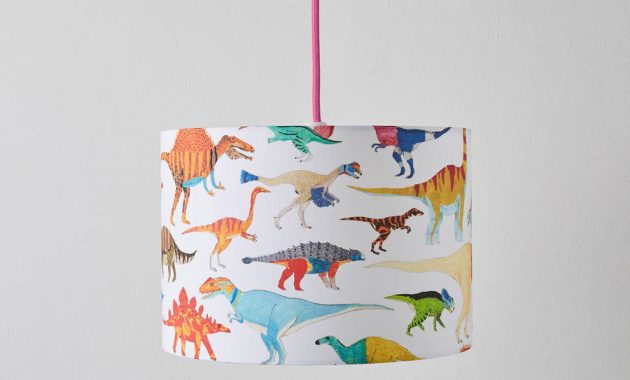 Dinosaur Lampshade James Barker Notonthehighstreet in sizing 900 X 900