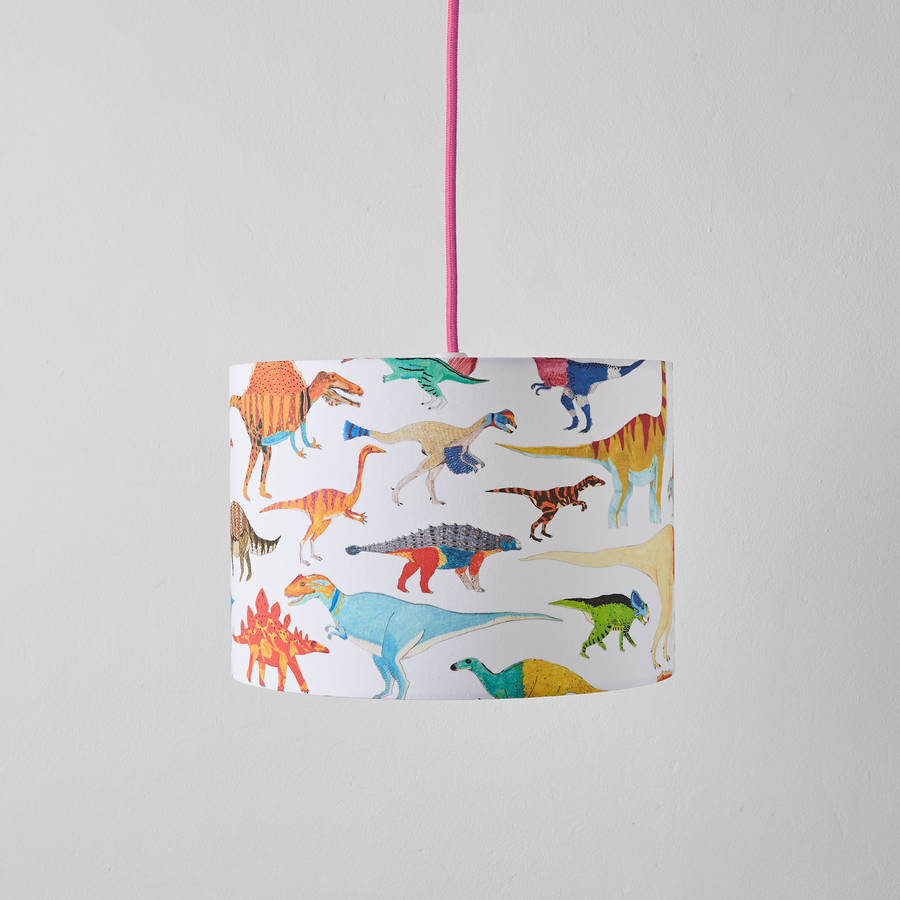 Dinosaur Lampshade James Barker Notonthehighstreet with dimensions 900 X 900
