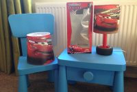 Disney Cars Lightning Mcqueen Bedside Lamp And Ceiling Shade Set in proportions 1024 X 768