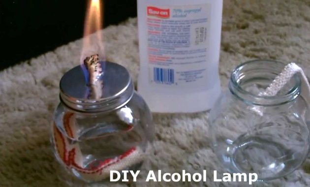 Diy Alcohol Lamp Wquick Stove Conversion Burns Standard with dimensions 1280 X 720