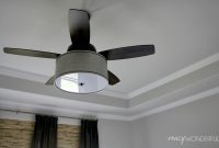 Diy Drum Shade Ceiling Fan Crazy Wonderful with regard to size 1600 X 1023