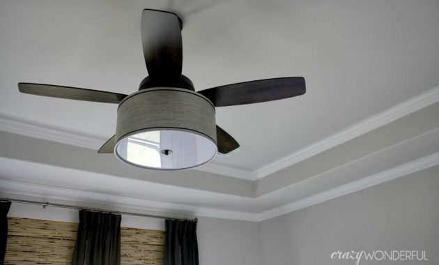 Diy Drum Shade Ceiling Fan Crazy Wonderful with regard to size 1600 X 1023