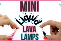 Diy Miniature Liquid Lava Lamps Orbeez Lava Glitter Liquid Diys with regard to proportions 1280 X 720