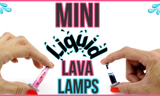 Diy Miniature Liquid Lava Lamps Orbeez Lava Glitter Liquid Diys with regard to proportions 1280 X 720