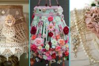 Diy Shab Chic Style Lampshade Decor Ideas Home Decor within proportions 1280 X 720