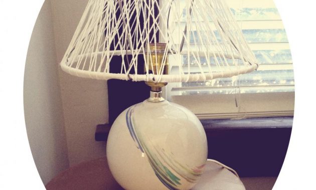 Diy String Lampshade Refurbished Ideas intended for dimensions 896 X 1024