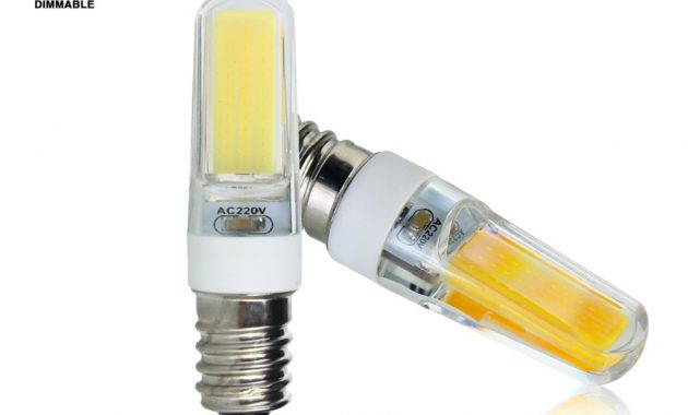 E14 Led Lamp Dimmable 3w Ac 220v Cob Led Bulb 300lm Mini Led with proportions 1000 X 1000