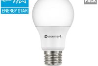 Ecosmart 40 Watt Equivalent A19 Dimmable Energy Star Led Light Bulb within proportions 1000 X 1000