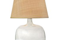 Edgewater Coastal Beach Clear Seeded Glass Table Lamp Kathy Kuo Home in sizing 1000 X 1000