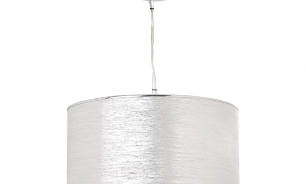 Endon Rebolo 3ch Pendant Ceiling Light In Chrome With Silver Shade within size 1000 X 1000