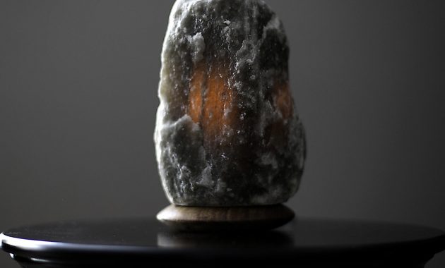 Fair Trade Rare Grey Himalayan Salt Lamp So Well Ahalife for dimensions 1600 X 1600