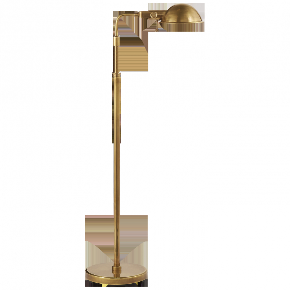 Fairfield Pharmacy Floor Lamp In Natural Brass Rl11165bn Suffolk inside sizing 1000 X 1000