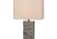 Fangio Lighting 26 In Natural Stone And Antique Brass Stone And throughout size 1000 X 1000