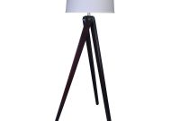 Fangio Lighting 60 In Espresso Wood Tripod Floor Lamp Qf 1646 The throughout sizing 1000 X 1000