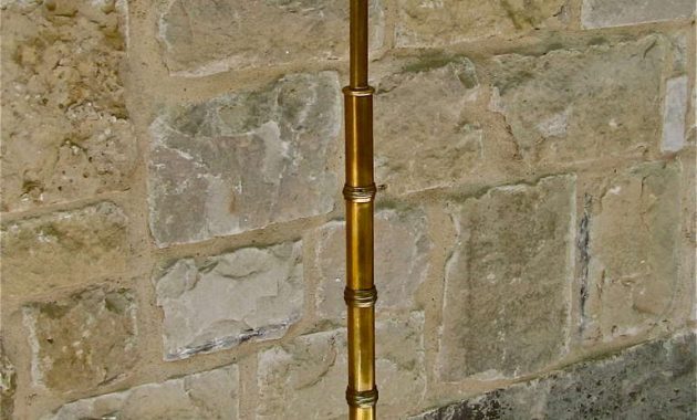 Faux Bamboo Brass Floor Lamp At 1stdibs throughout dimensions 768 X 1663