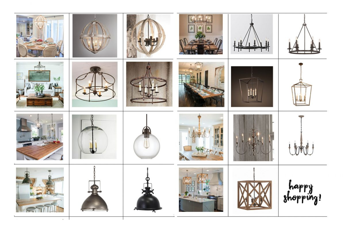 Favorite Light Fixtures For Fixer Upper Style The Harper House for measurements 1200 X 799