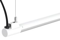 Feit Electric 4 Ft 1 Light 19 Watt White Integrated Led Utility with sizing 1000 X 1000