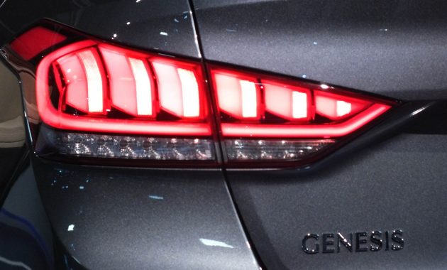 File2014 Hyundai Genesis Led Tail Light Wikimedia Commons throughout sizing 4608 X 3456