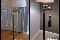 Floor Lamp Makeover New Lampshade And Rustoleum Oil Rubbed Bronze with regard to proportions 3957 X 5120